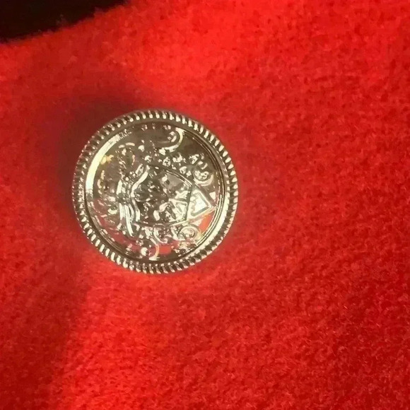 Stylewe Urban Pockets Long Sleeve Lapel Collar Buttoned Plain Red Blazer Size M. - Picture 6 of 10